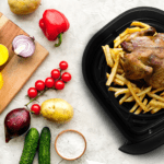 tesla-aircook-&-steam-qs500-food-4